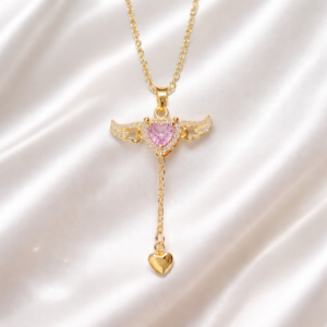 Serene Wings Drop Necklace Set