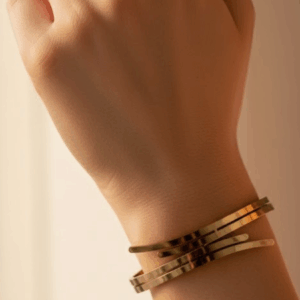 Golden Harmony Cuff