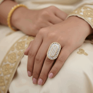 Imperial Radiance Statement Ring