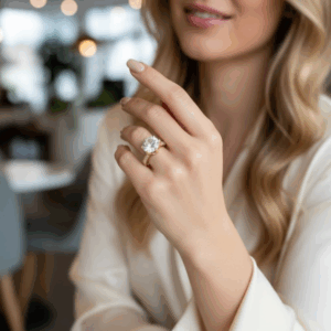 Celeste Solitaire Diamond Ring