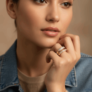 Dual Grace Diamond Ring