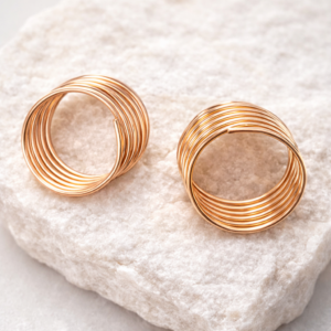 Multi-Layer Wire Hoop Earrings