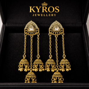 Regal Raani Layered Jhumkas